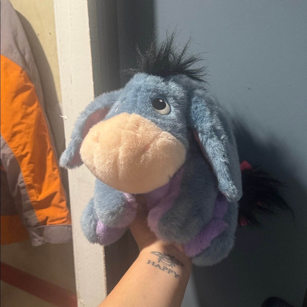 1999 Ask Me More Eeyore Vintage Plush